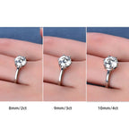 Luxury Moissanite Engagement Ring - SJB-DIAMOND ELITES