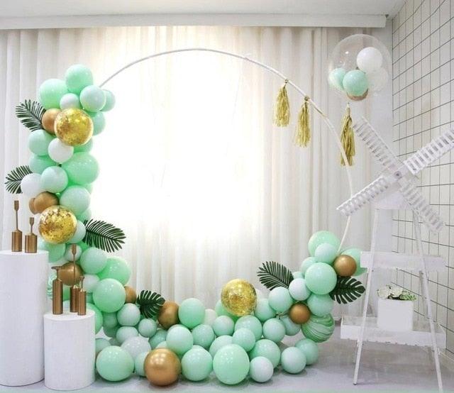 119 pcs Pastel Pink Garland Arch Latex Balloon Kit For Party Decoration Wedding Birthday Baby Shower Bridal Shower Girla nd Boy Biethday Ballons Party Decoration in Luxury Design Stevvex