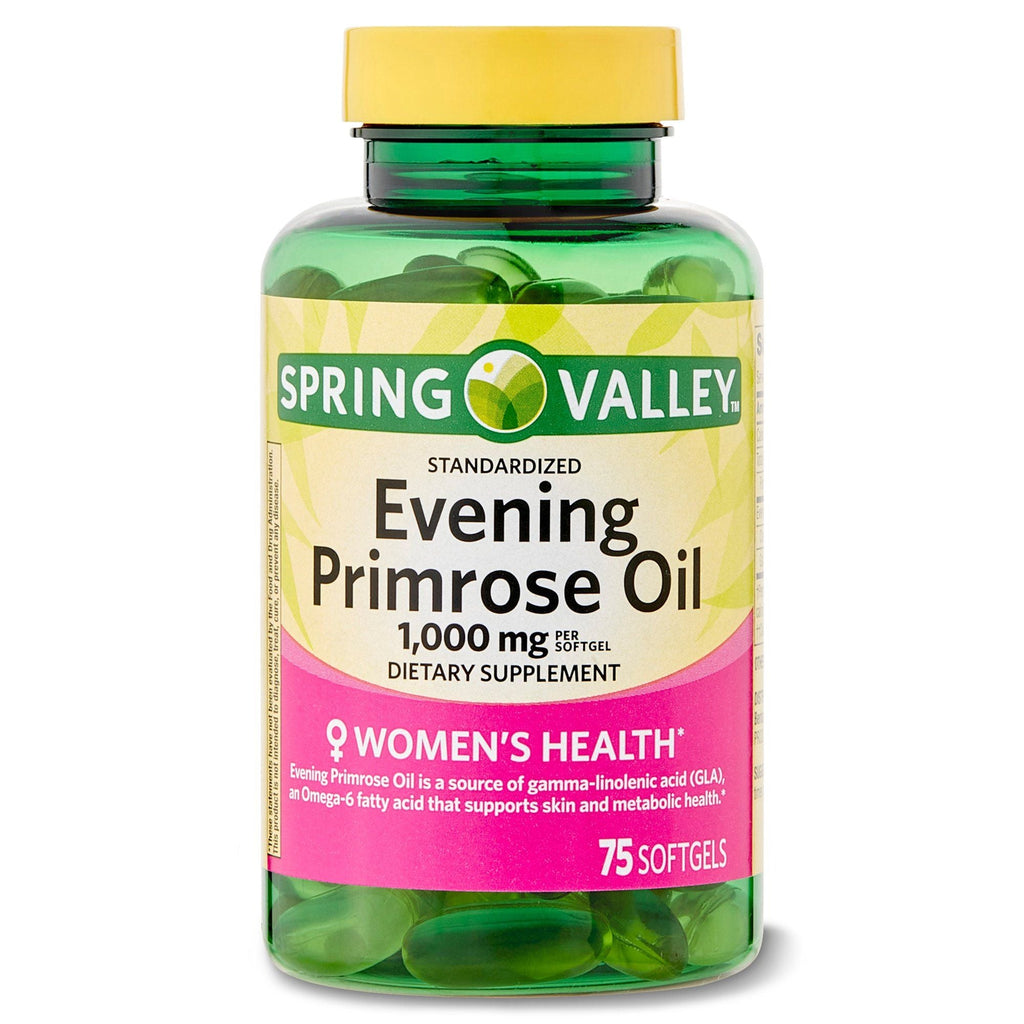 Spring Valley Women's Health Evening Primrose Oil Softgels; 1000 mg; 75 Count
