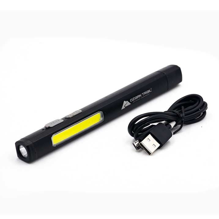 2 Pack Ozark Trail Led Penlight,150 Lumens, Lithum-Ion Battery - SJB-DIAMOND ELITES