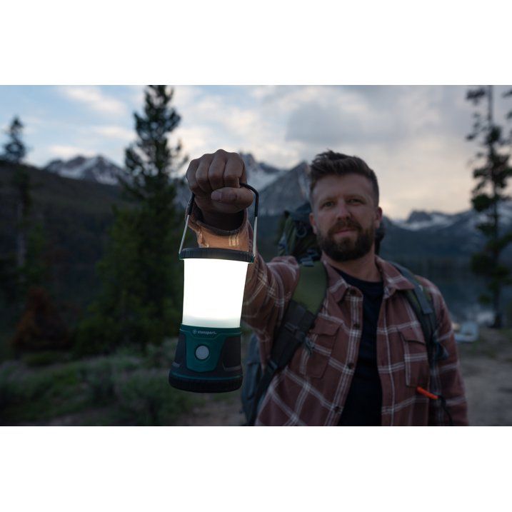 Stansport 115-1500 1500 Lumen Camping Lantern - Battery Powered Camping Hiking Outdoors Backpacking Black - SJB-DIAMOND ELITES