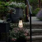 Better Homes & Gardens Conical Black Metal Solar powered Lantern - SJB-DIAMOND ELITES