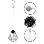 Better Homes & Gardens Conical Black Metal Solar powered Lantern - SJB-DIAMOND ELITES