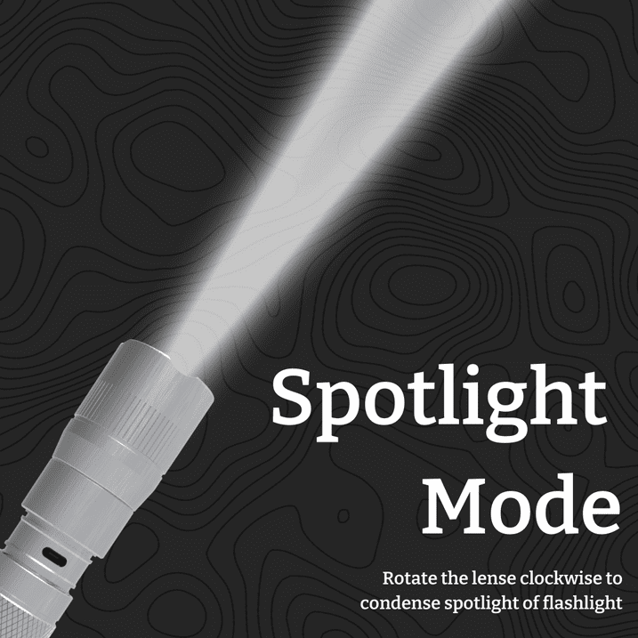 Cascade Mountain Tech 700 Lumens Rechargeable Aero Flashlight, Siliver - SJB-DIAMOND ELITES