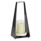 DecMode Black Aluminum Decorative Candle Lantern - SJB-DIAMOND ELITES
