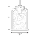 Botta Collection One-Light Medium Hanging Lantern - SJB-DIAMOND ELITES