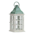 Noble House Scio Small Coastal Solid Candle Lantern Holders, Green - SJB-DIAMOND ELITES