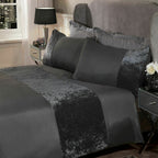 Pressed velvet panel duvet cover Pi-Mart
