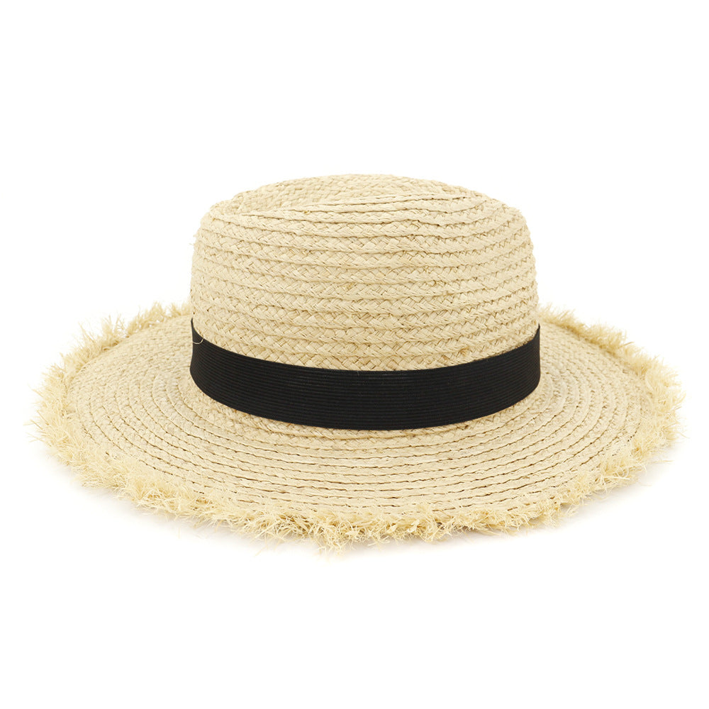 Handmade Crochet Straw Hat Sun Shade Proof Fisherman Hat, Crochet Straw HatFisherman HatHandmade HatHat Sun Shade Proof SHOMICOBOUTIQUE