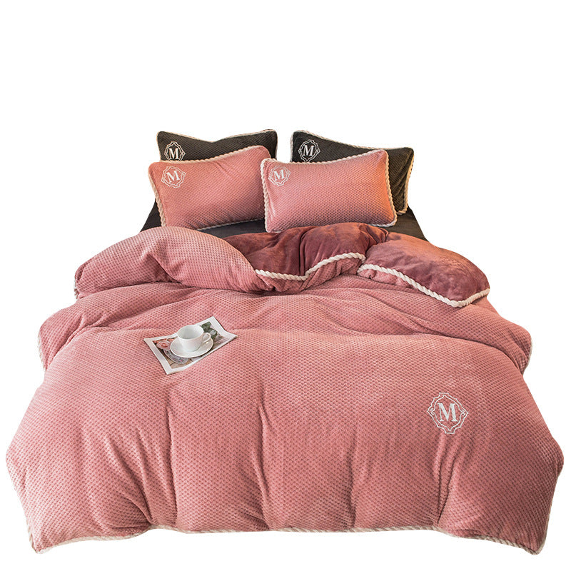Multifunctional Removable And Washable Pineapple Fleece Winter Quilt Pi-Mart