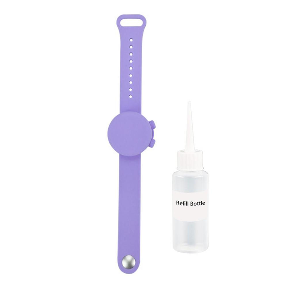 Outdooor Silicone Wristband Hand Sanitizer Disinfectant Bracelet Pi-Mart