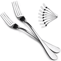 Ficcug Food-Grade Stainless Steel Dinner Forks Set,Salad Flatware Forks of 10 - SJB-DIAMOND ELITES