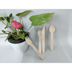 TXV Mart Wooden Disposable Forks, 100pcs, 6in Biodegradable Fork, Compostable Forks, Compostable Cutlery, Wooden Disposable Cutler - SJB-DIAMOND ELITES