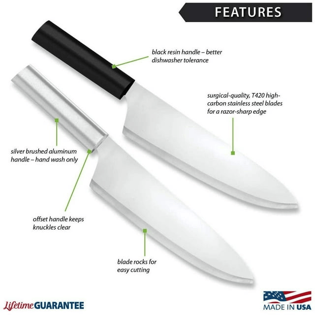 Rada Cutlery French Chef's Knife - SJB-DIAMOND ELITES