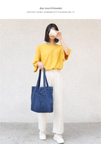 Denim handbag Pi-Mart