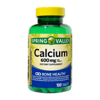Spring Valley Calcium Tablets Dietary Supplement; 600 mg; 100 Count