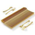 Mini Forks For Desserts - Bulk Pack Of 100 Mini Gold Dessert Forks - SJB-DIAMOND ELITES