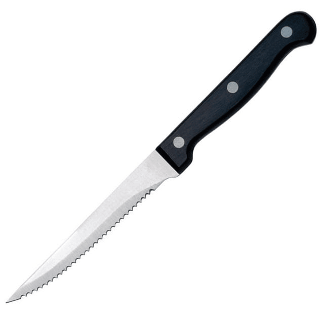 8 Steak Knife Set Serrated Edge Steel Utility Knives Steakhouse Cutlery Utensil - SJB-DIAMOND ELITES