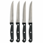 4 Pc Stainless Knife Set Professional Serrated Steak Knives Kitchen Cutlery Tool - SJB-DIAMOND ELITES