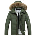 Short Solid Color Thick Down Jacket Pi-Mart