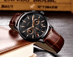Men's  Waterproof Watch With Chronometers Day View Sport Analog Watches Excellent Look Perfect Gift For Him Stevvex