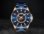 Men's  Modern Sports Waterproof Watch Luxury Unique Design  Fluorescent Hands Perfect Gift Stevvex