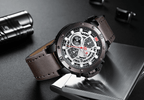 Men's Casual Waterproof Watch With Chronometers And Fluorescent Hands Excellent Design Perfect Gift - SJB-DIAMOND ELITES