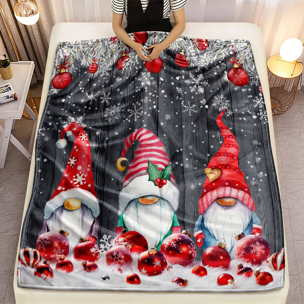1pc Christmas Throw Blanket, Christmas Party Decorations Blanket, New Year Gift Bed Blanket, Christmas Gift For Couch Bed Sofa Office Camping