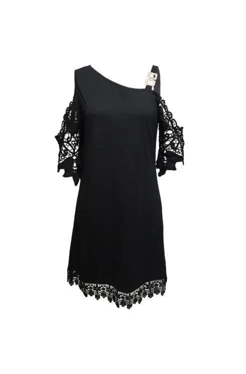 Ladies' Solid Color Off Shoulder Tassel Design Fashionable Dress - SJB-DIAMOND ELITES