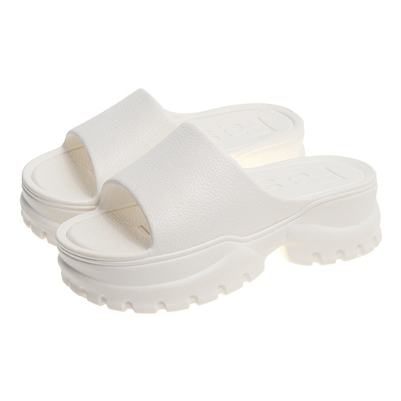 Women's Flip-flops Fashion Casual Beach Platform Slippers Pi-Mart