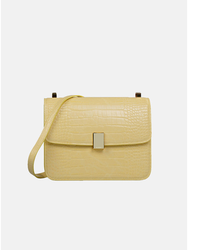 Pattern Women's New Underarm All-match Light Luxury Messenger Tofu Bag Pi-Mart