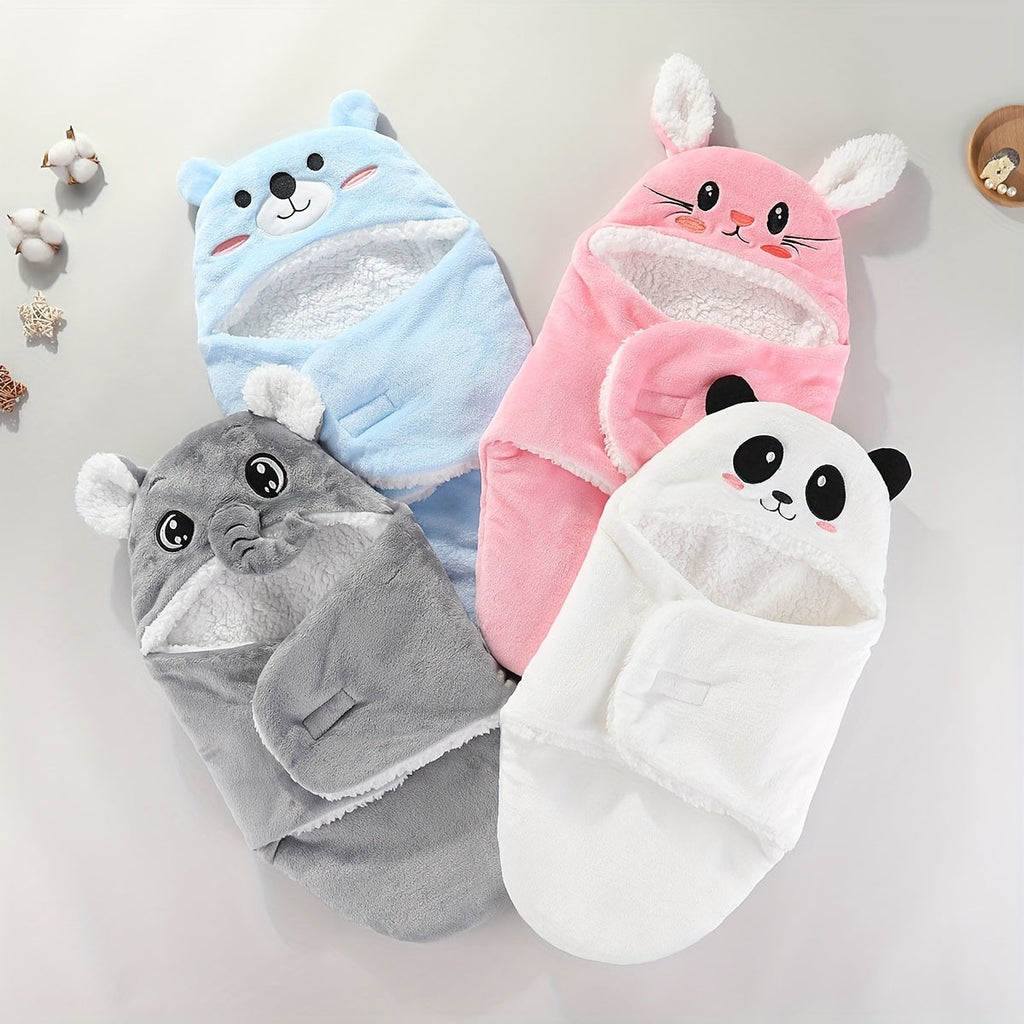 Cute Wrap, Flannel Thickened Soft Swaddling Blanket, Soft Sleeping Bag, Great Christmas Halloween Thanksgiving Day Gift, New Year's Gift, Valentine's Day Gift Lootquake LLC