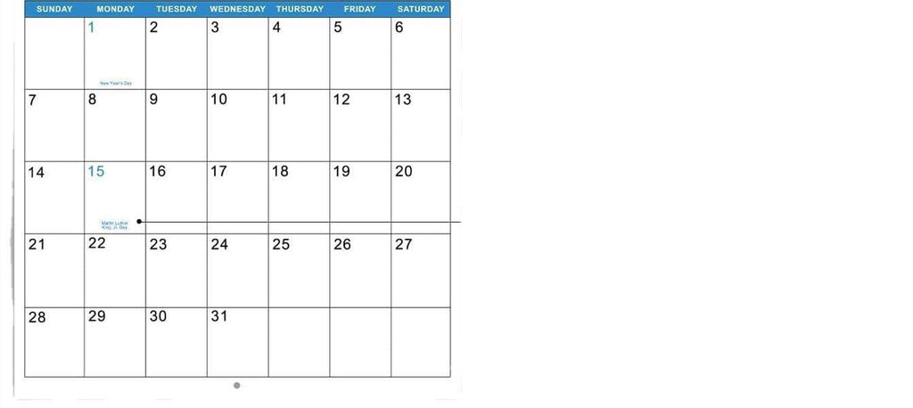New Year Dog Poop Calendar Pi-Mart