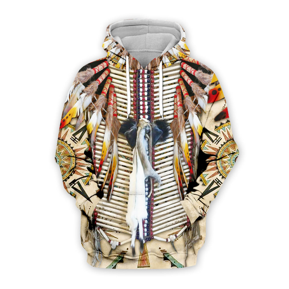 Sweatshirt Hoodie Digital Printing Jacket Men Pi-Mart