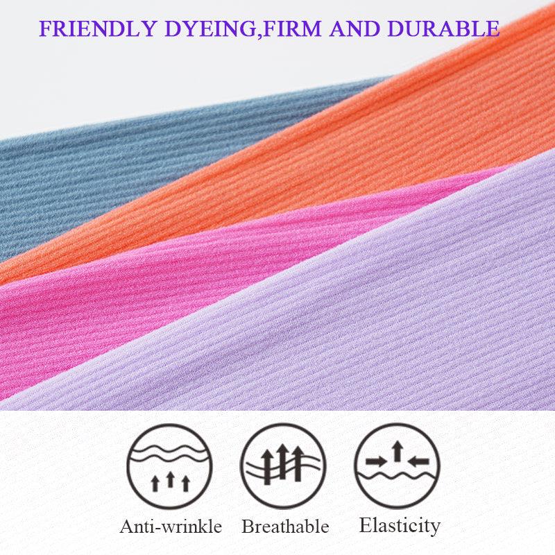 1/2 Pairs Girls Thin Socks Pack Harajuku Cute Long Frilly Socks Casual Soft Nylon High Elastic Solid White Purple Solid Color Stylish Casual Socks For Men And Women Stevvex
