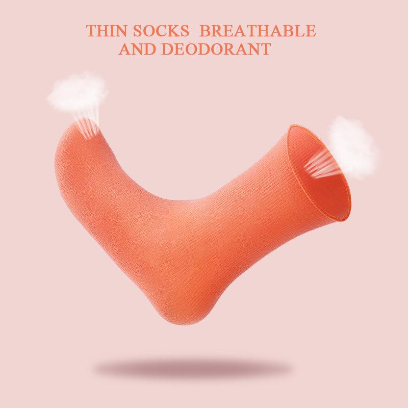 1/2 Pairs Girls Thin Socks Pack Harajuku Cute Long Frilly Socks Casual Soft Nylon High Elastic Solid White Purple Solid Color Stylish Casual Socks For Men And Women Stevvex
