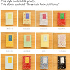 120 Pockets Mini Film Album Photo Storage Case Fashion Home Family 1 piece Friends Saving Memory Souvenir Scrapbook Albums Gifts For Loved Ones