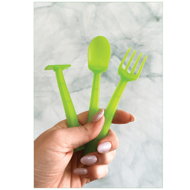 Training Utensils - Space Alien Green - UFO - SJB-DIAMOND ELITES