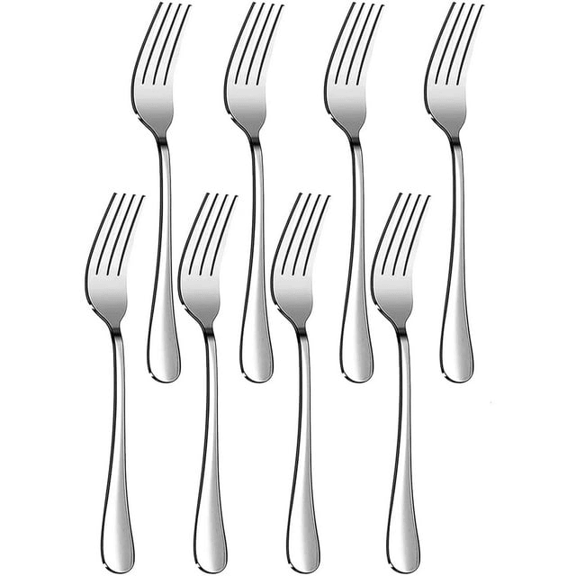 Aursear Upgrade Stainless Steel Dinner Forks Set, Salad Forks,Silver - SJB-DIAMOND ELITES