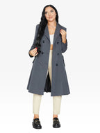 Spring/Summer Double Breasted Trench Mac Coat (1201-SP)
