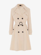 Spring/Summer Double Breasted Trench Mac Coat (1201-SP)