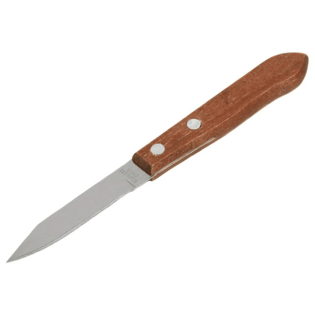 Chef Craft 3" Long Stainless Steel Blade Paring Granny Knife - Great for Peeling Vegetables and Cutting Fruit 3 Pack - SJB-DIAMOND ELITES