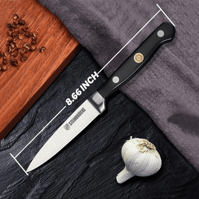 4-inch Paring Knife - Small Kitchen Knife Full Tang for Chopping, Slicing, Paring and Cutting Fruit Vegetable - SJB-DIAMOND ELITES