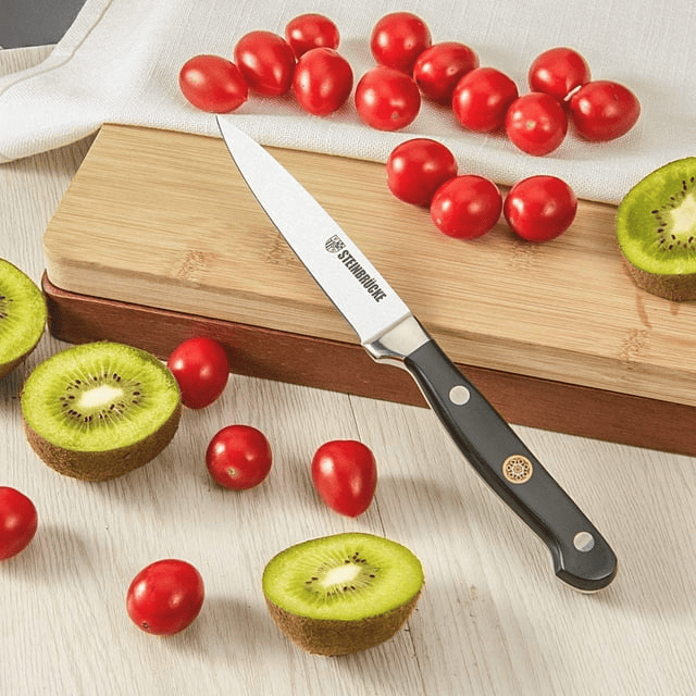 4-inch Paring Knife - Small Kitchen Knife Full Tang for Chopping, Slicing, Paring and Cutting Fruit Vegetable - SJB-DIAMOND ELITES