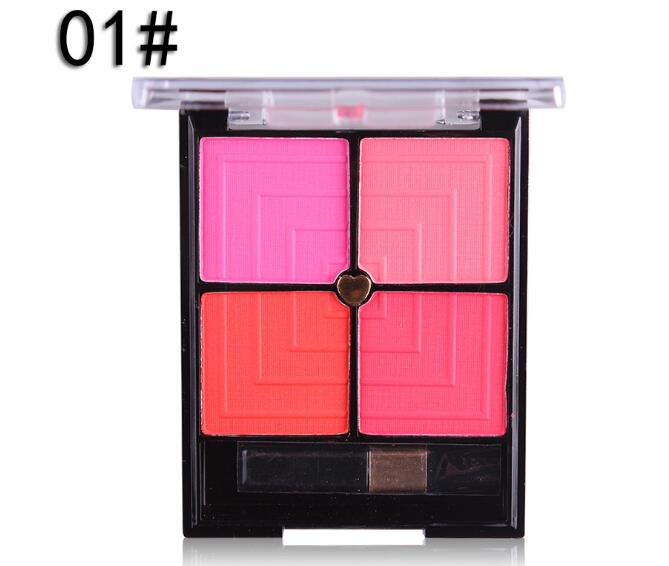 4 colors blush repair capacity rouge makeup Pi-Mart