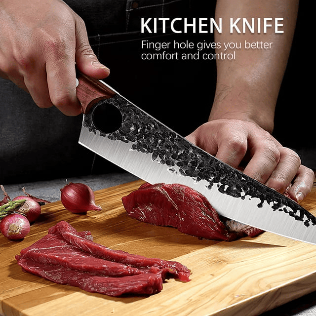 Dream Reach 8 inch Chef Knife Kitchen Knives Hand Forged Full Tang with Gift Box - SJB-DIAMOND ELITES