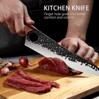 Dream Reach 8 inch Chef Knife Kitchen Knives Hand Forged Full Tang with Gift Box - SJB-DIAMOND ELITES