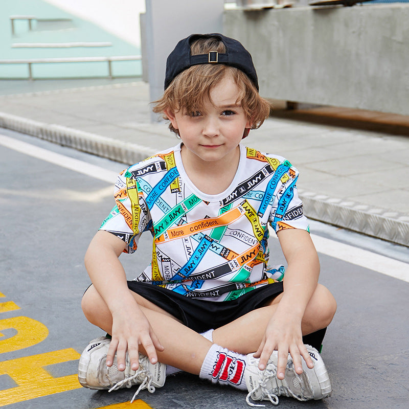 Children's printed T-shirt Pi-Mart