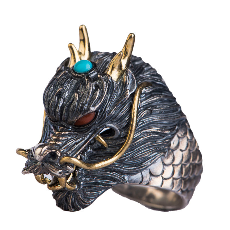 Handmade dragon ring Pi-Mart