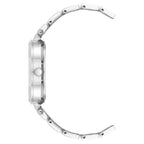 Time and Tru Silver Tone Bracelet Round Pink Dial Casual Watch